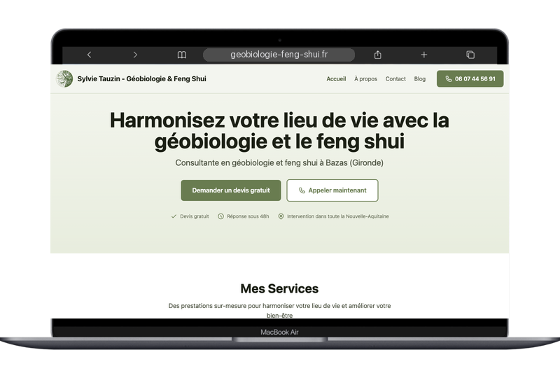 Sylvie Tauzin — Géobiologie & Feng Shui